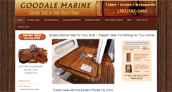 Desktop Screenshot of goodalemarine.com
